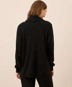 Organic Airplane Drape Cardigan