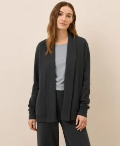 Organic Airplane Drape Cardigan