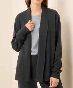 Organic Airplane Drape Cardigan