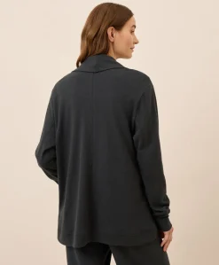 Organic Airplane Drape Cardigan