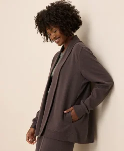 Organic Airplane Drape Cardigan