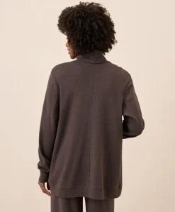 Organic Airplane Drape Cardigan
