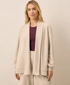 Organic Airplane Drape Cardigan