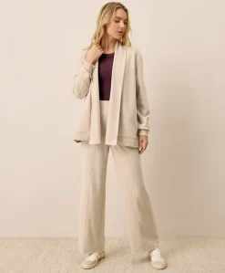 Organic Airplane Drape Cardigan