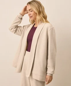 Organic Airplane Drape Cardigan