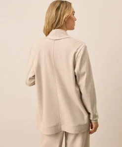 Organic Airplane Drape Cardigan