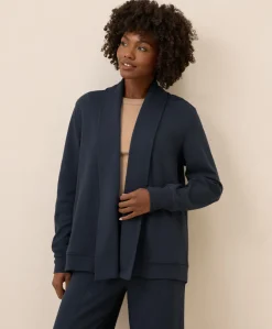 Organic Airplane Drape Cardigan