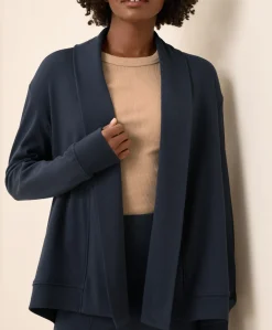 Organic Airplane Drape Cardigan
