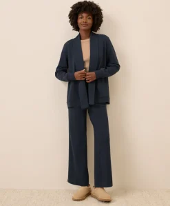 Organic Airplane Drape Cardigan