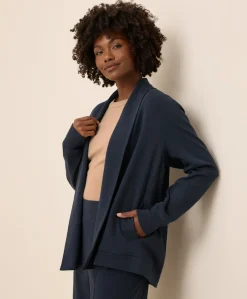 Organic Airplane Drape Cardigan