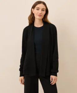 Organic Airplane Drape Cardigan