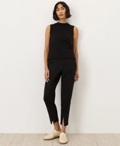 Organic Airplane Mock Neck Shell