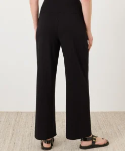 Organic Airplane Pintuck Wide Leg Pant