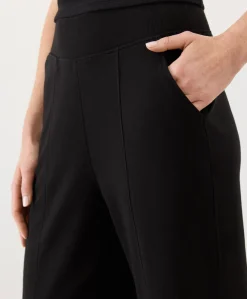 Organic Airplane Pintuck Wide Leg Pant