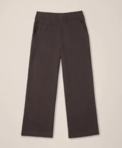 Organic Airplane Pintuck Wide Leg Pant