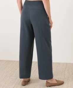 Organic Airplane Pintuck Wide Leg Pant