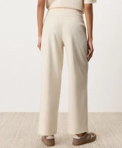 Organic Airplane Pintuck Wide Leg Pant
