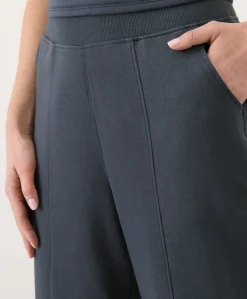 Organic Airplane Pintuck Wide Leg Pant
