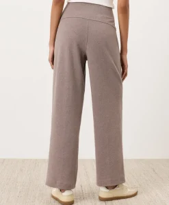 Organic Airplane Pintuck Wide Leg Pant