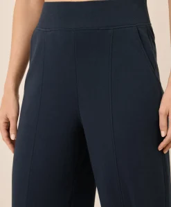 Organic Airplane Pintuck Wide Leg Pant
