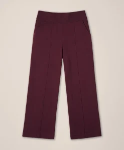 Organic Airplane Pintuck Wide Leg Pant