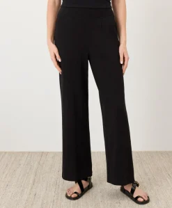 Organic Airplane Pintuck Wide Leg Pant