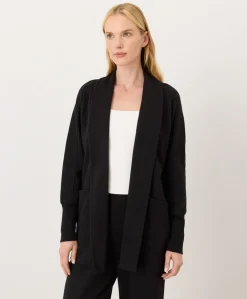Organic Airplane Wrap Cardigan