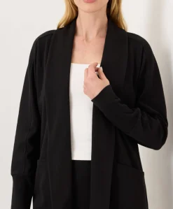 Organic Airplane Wrap Cardigan