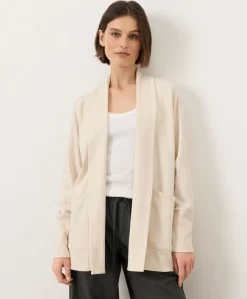 Organic Airplane Wrap Cardigan