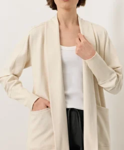 Organic Airplane Wrap Cardigan