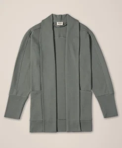 Organic Airplane Wrap Cardigan