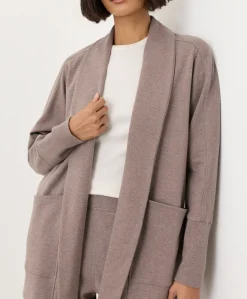 Organic Airplane Wrap Cardigan