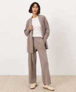 Organic Airplane Wrap Cardigan