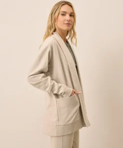 Organic Airplane Wrap Cardigan
