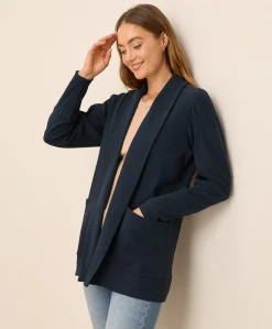 Organic Airplane Wrap Cardigan