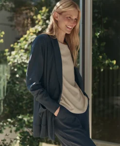 Organic Airplane Wrap Cardigan