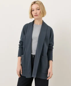 Organic Airplane Wrap Cardigan