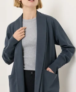 Organic Airplane Wrap Cardigan