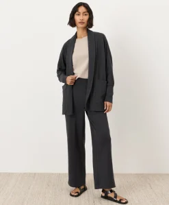 Organic Airplane Wrap Cardigan