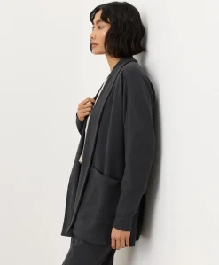 Organic Airplane Wrap Cardigan