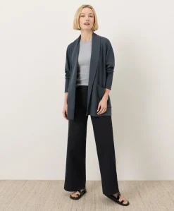 Organic Airplane Wrap Cardigan