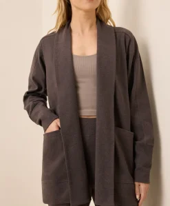 Organic Airplane Wrap Cardigan