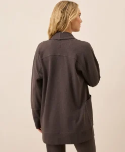 Organic Airplane Wrap Cardigan
