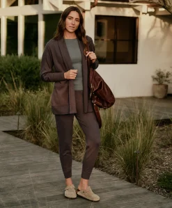 Organic Airplane Wrap Cardigan