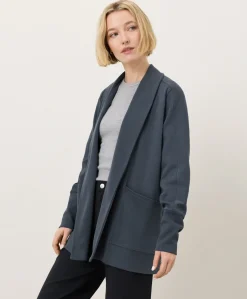 Organic Airplane Wrap Cardigan