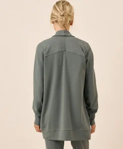 Organic Airplane Wrap Cardigan