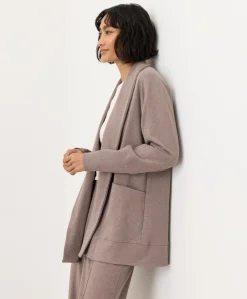 Organic Airplane Wrap Cardigan