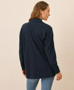 Organic Airplane Wrap Cardigan