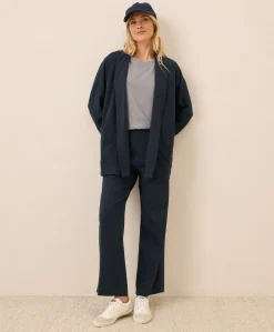 Organic Airplane Wrap Cardigan