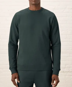 Organic Brushed Fleece Crew Sweatshirt